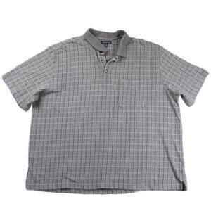 Vintage Knit Men's Tweed Golf Polo 3XL Big VanHeusen Brand